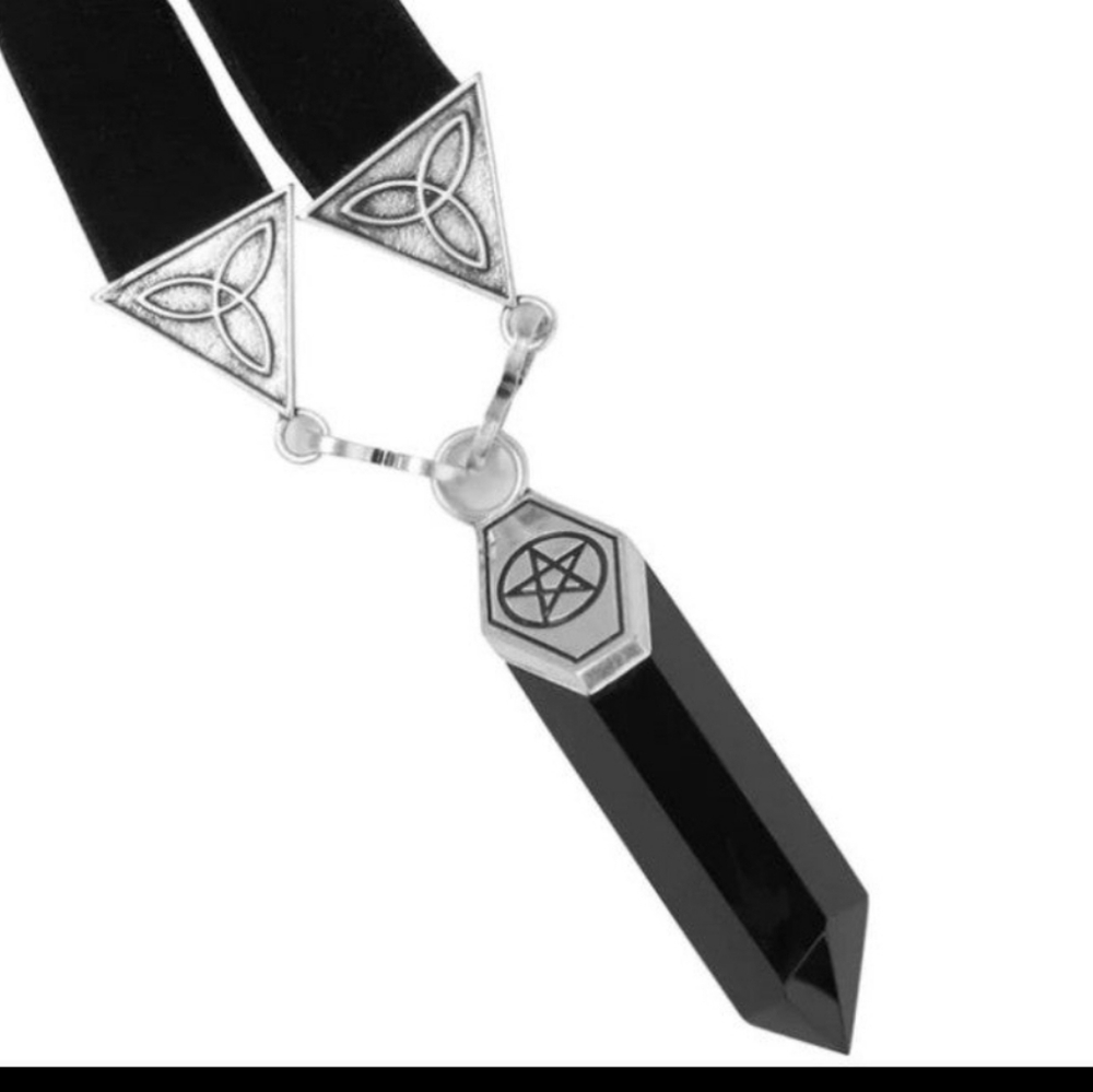 New, Killstar wiccan pendant necklace